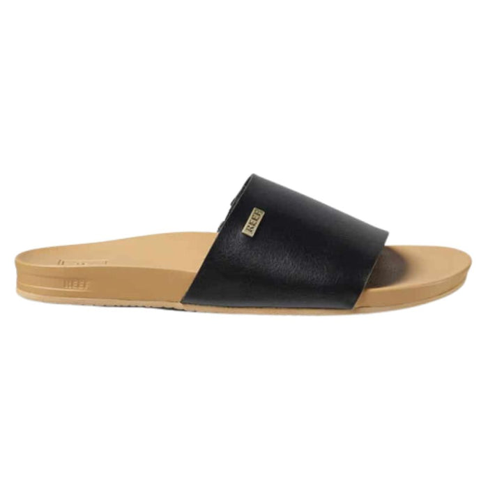 Reef - CUSHION SCOUT - Black/Natural - Sandale