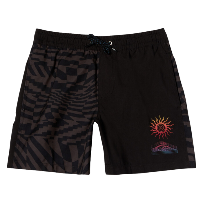 Radical Volley Youth 14 - Quiksilver - Black Radical Times - Boardshort