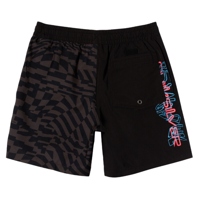 Radical Volley Youth 14 - Quiksilver - Black Radical Times - Boardshort