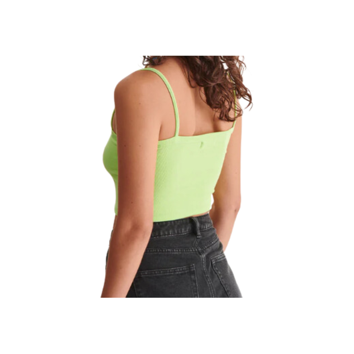 Top - 24Colours - Grün - Spaghetti Shirt
