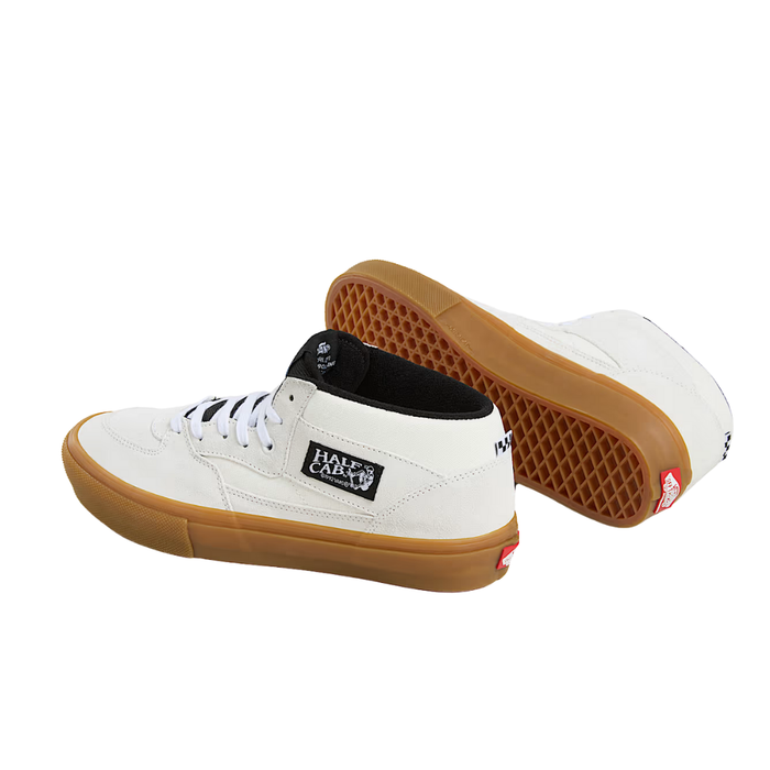 Skate Half Cab antique white/gum