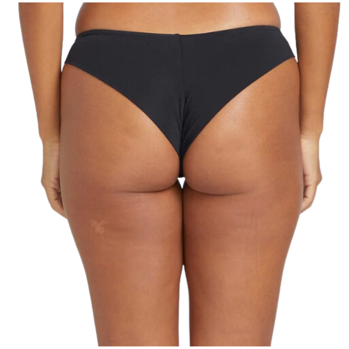 Simply Seamless Cheekini - Volcom - BLACK - Bikini Hose