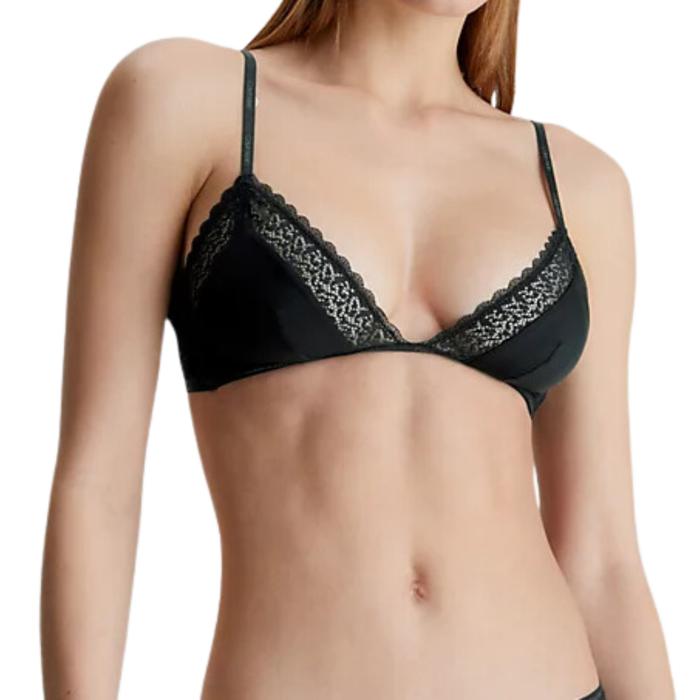 Unlined Triangle - Calvin Klein - 001 BLACK - BH