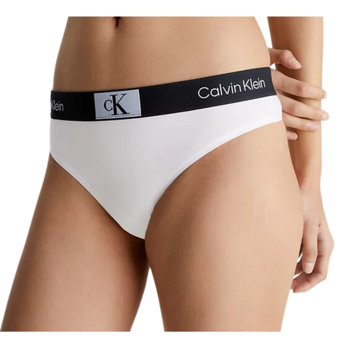Modern Thong - Calvin Klein - 100 WHITE - Unterhose Women