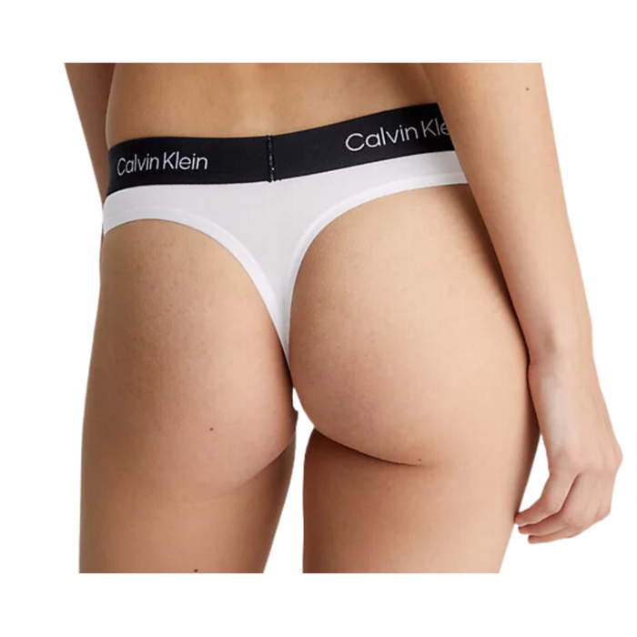 Modern Thong - Calvin Klein - 100 WHITE - Unterhose Women