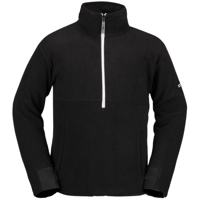Polar Fleece Mock 1/2 Zip - Volcom - BLACK - Isolation-Fleece