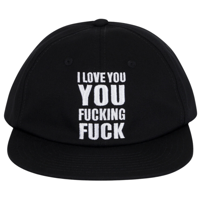 ILY Fuckin Fuck Strapback - Rip N Dip - BLACK - Snapback Cap