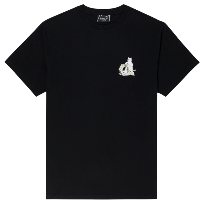 Nut Off Tee - Rip N Dip - BLACK - T-Shirt