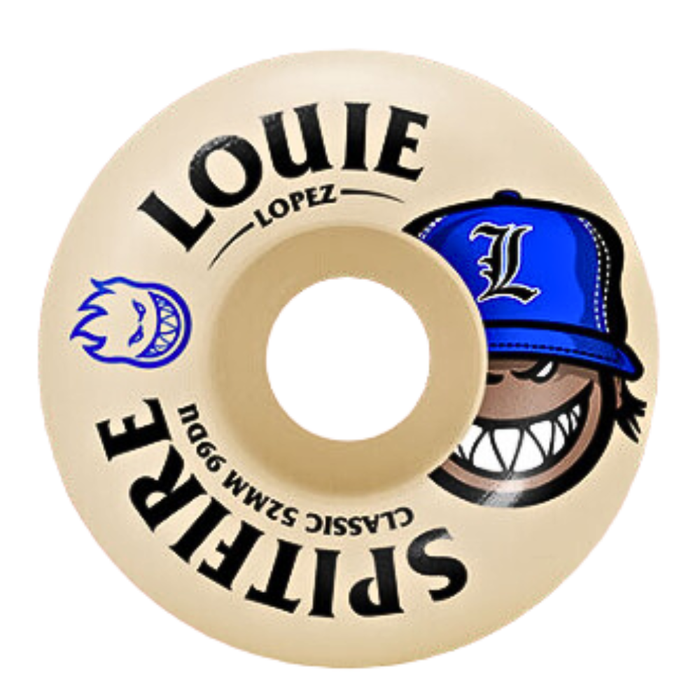 F4 99D LOUIE BURN SQUAD 52 - Spitfire - NATURAL - Skateboard-Rollen