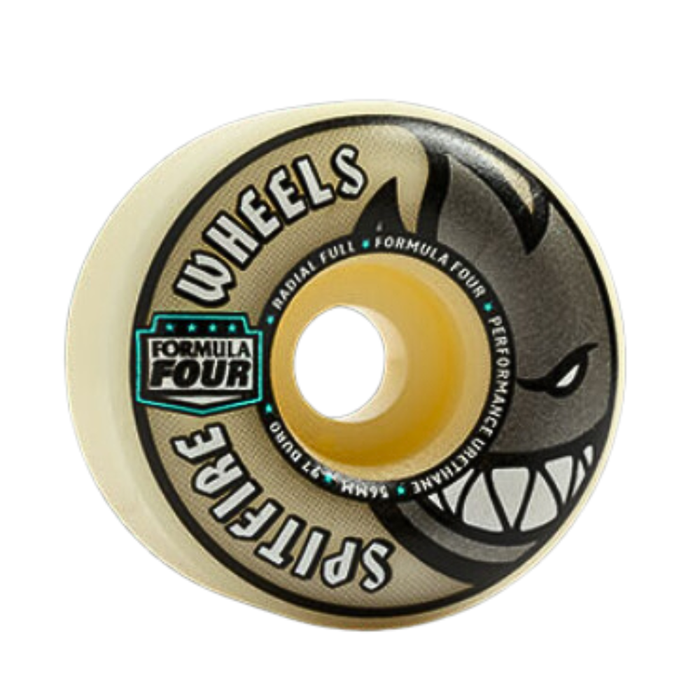 F4 97A Radial Full Wheels 54mm - Spitfire - NATURAL - Skateboard-Rollen