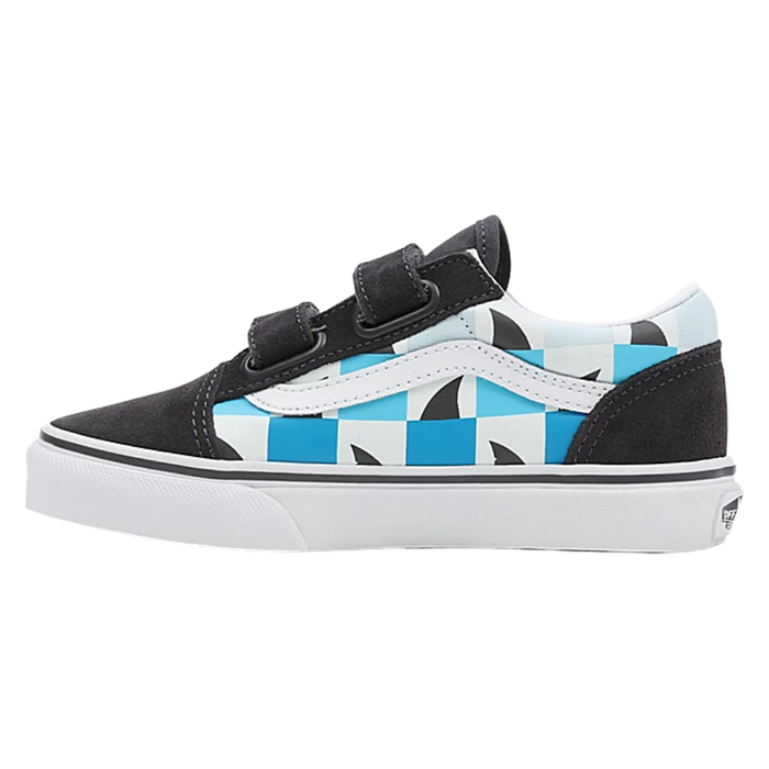 UY Old Skool V - Vans - ASPHALT/TRUE WHITE - Sneaker