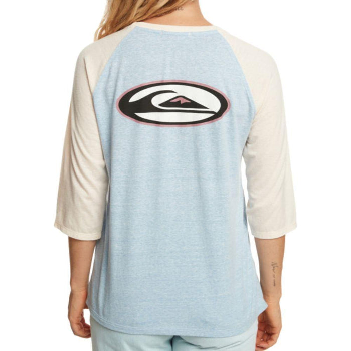 Standard Raglan 3/4 Tee - Quiksilver - Blue Dusk