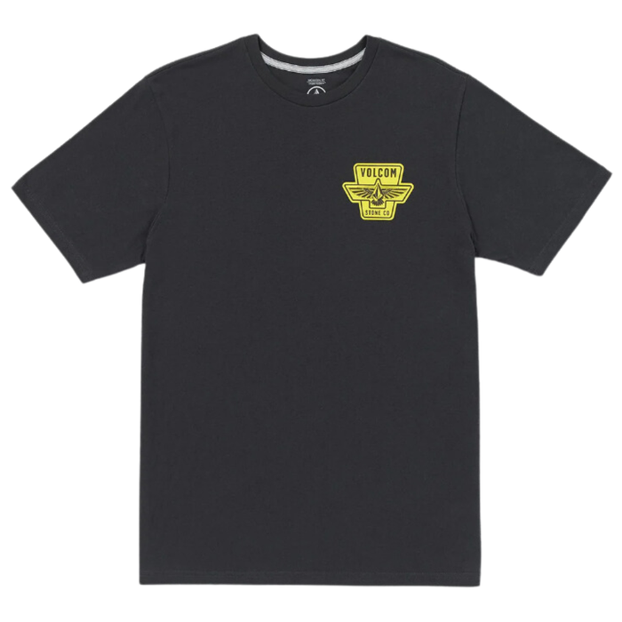Wing it - Volcom - Washed Black Heather - T-Shirt