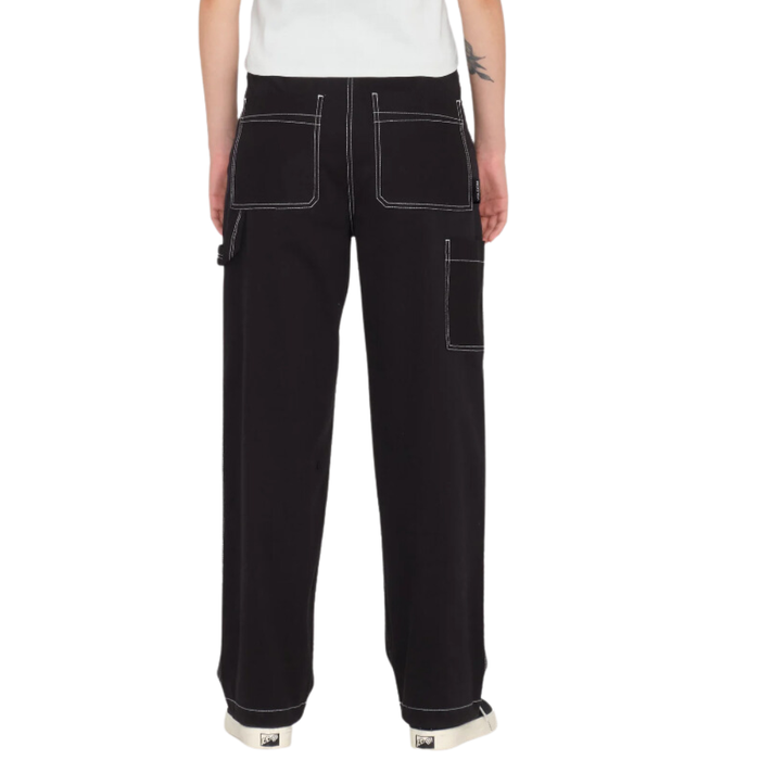 Stone Kraft Pant - Volcom - Black - Straight Fit Pant