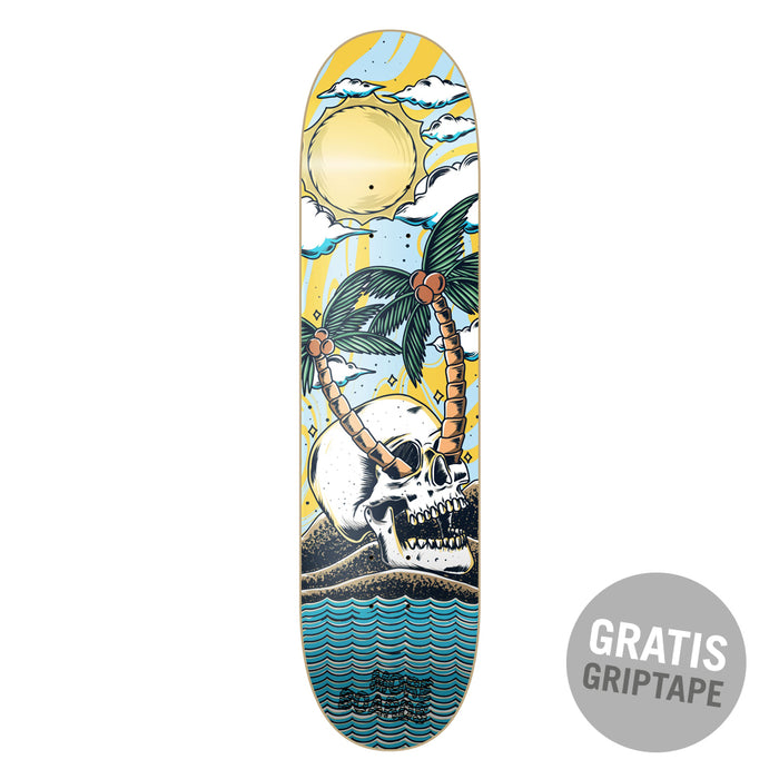 Noholiskullday Deck - Moreboards - Holiskullday8 - Skatedeck