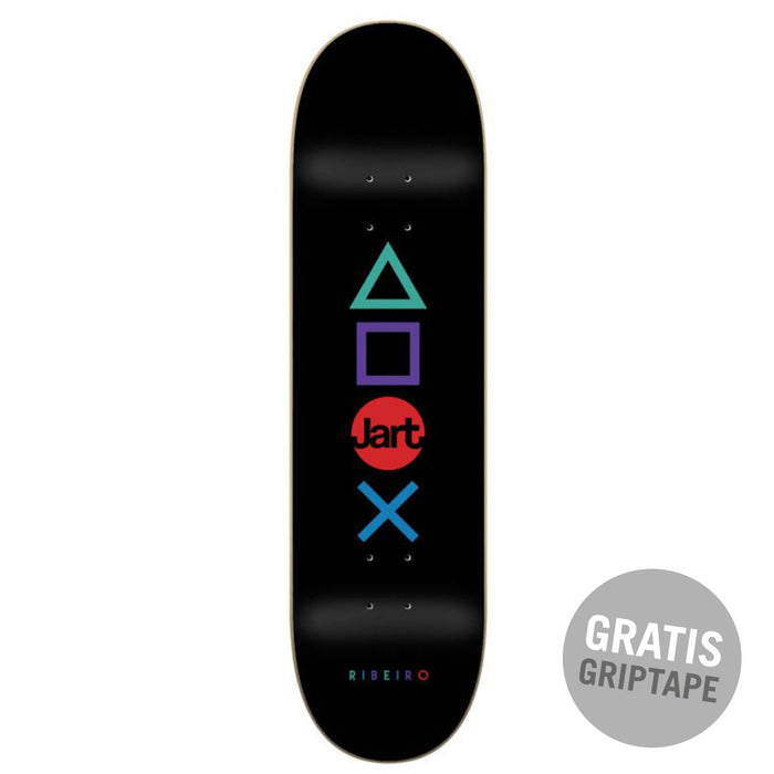 Play 8.0x31.85 LC Gustavo Ribeiro - Jart - nocolor - Skatedeck