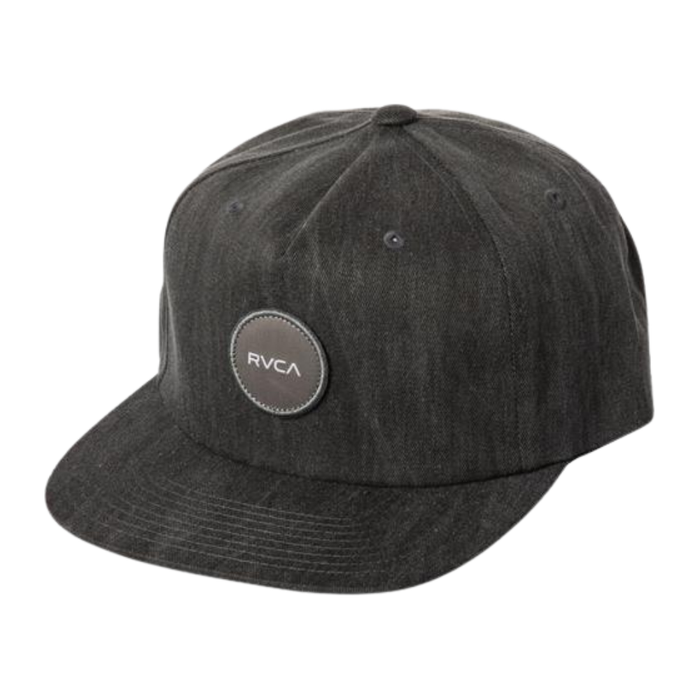 Relax Snapback-RVCA-Washed Black-Snapback Cap