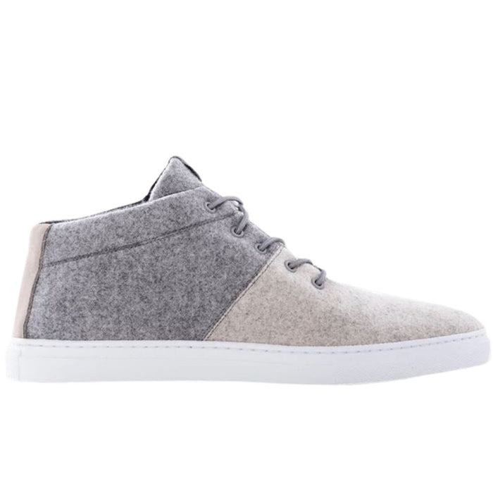 Baabuk - Sky Wooler - Middle Grey - Schuhe - Sneakers - Sneaker High