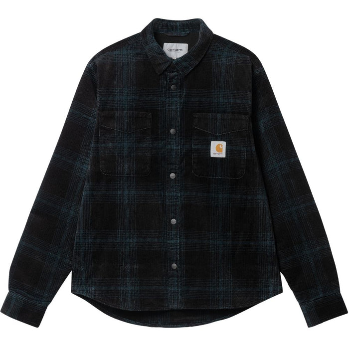 Ginnis Shirt Jac - Carhartt - Ginnis Check, Deep Teal