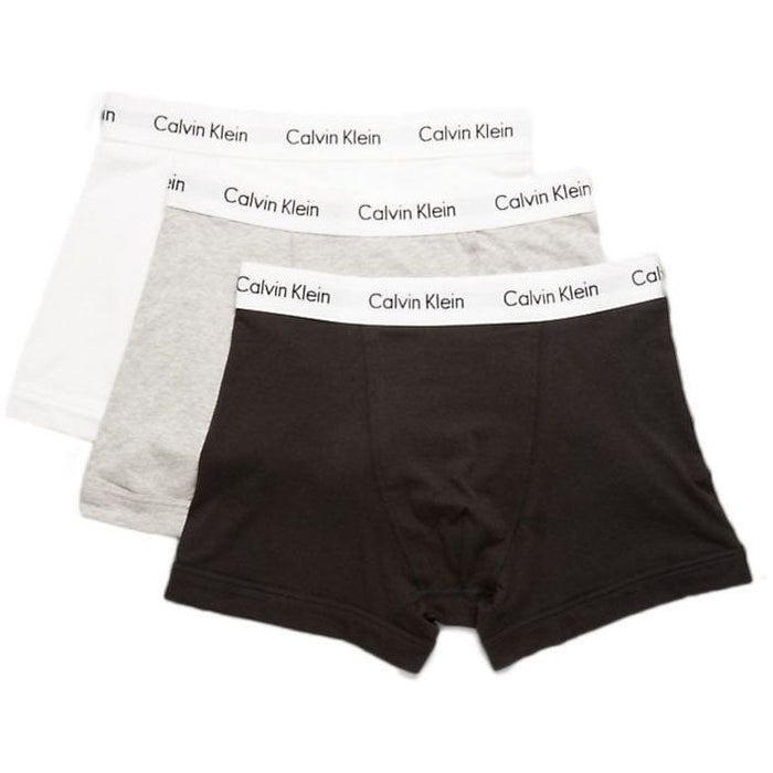 Calvin Klein - 3P Trunk - Boxer Short - Black/Grey/White