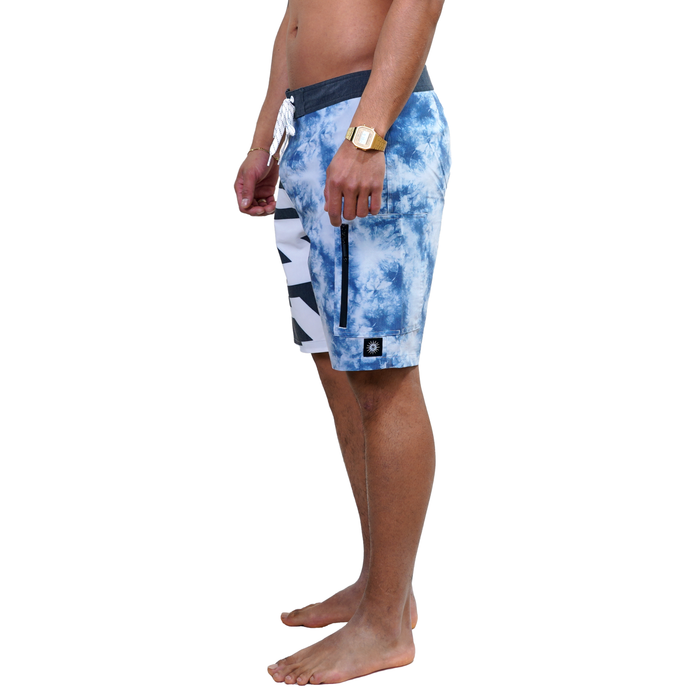 Triphin Team - Phieres - Black Blue Dyde - Boardshort