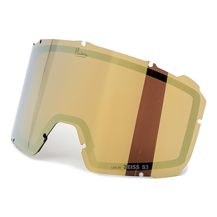 SL PH-10eighty - Phieres - Gold Sonar S3 - Ersatzscheibe Snowboard Brille