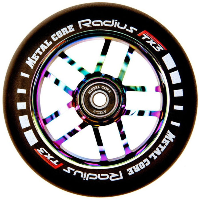 Radius 120 - MetalCore - Rainbow/black - Wheels Scooter