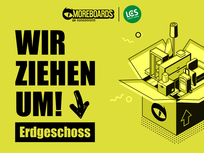 Moreboards Leoben | Wir ziehen um! 📦