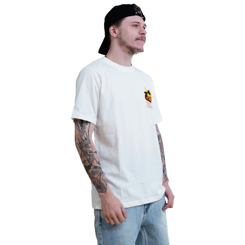 Hell Skater - Dudes x Moreboards - Off White - T-Shirt