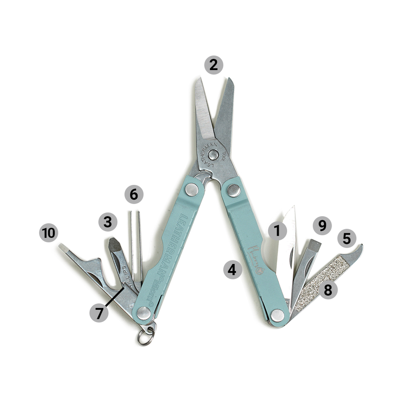 MICRA - Leatherman x Phieres - Silver - Multi Tool
