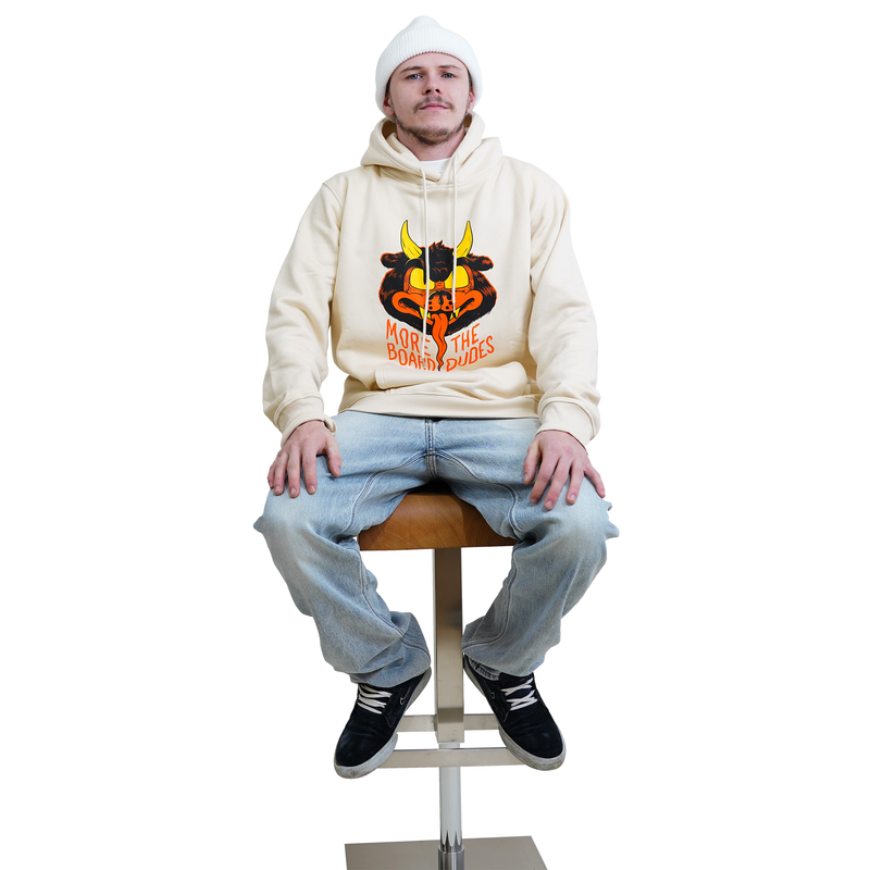Hellraiser - Dudes x Moreboards - Almond Milk - Kapuzenpulli