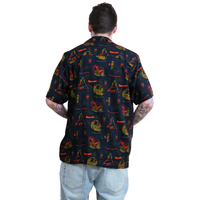 Hell Shirt - Dudes x Moreboards - Multicolor - Kurzarmhemd