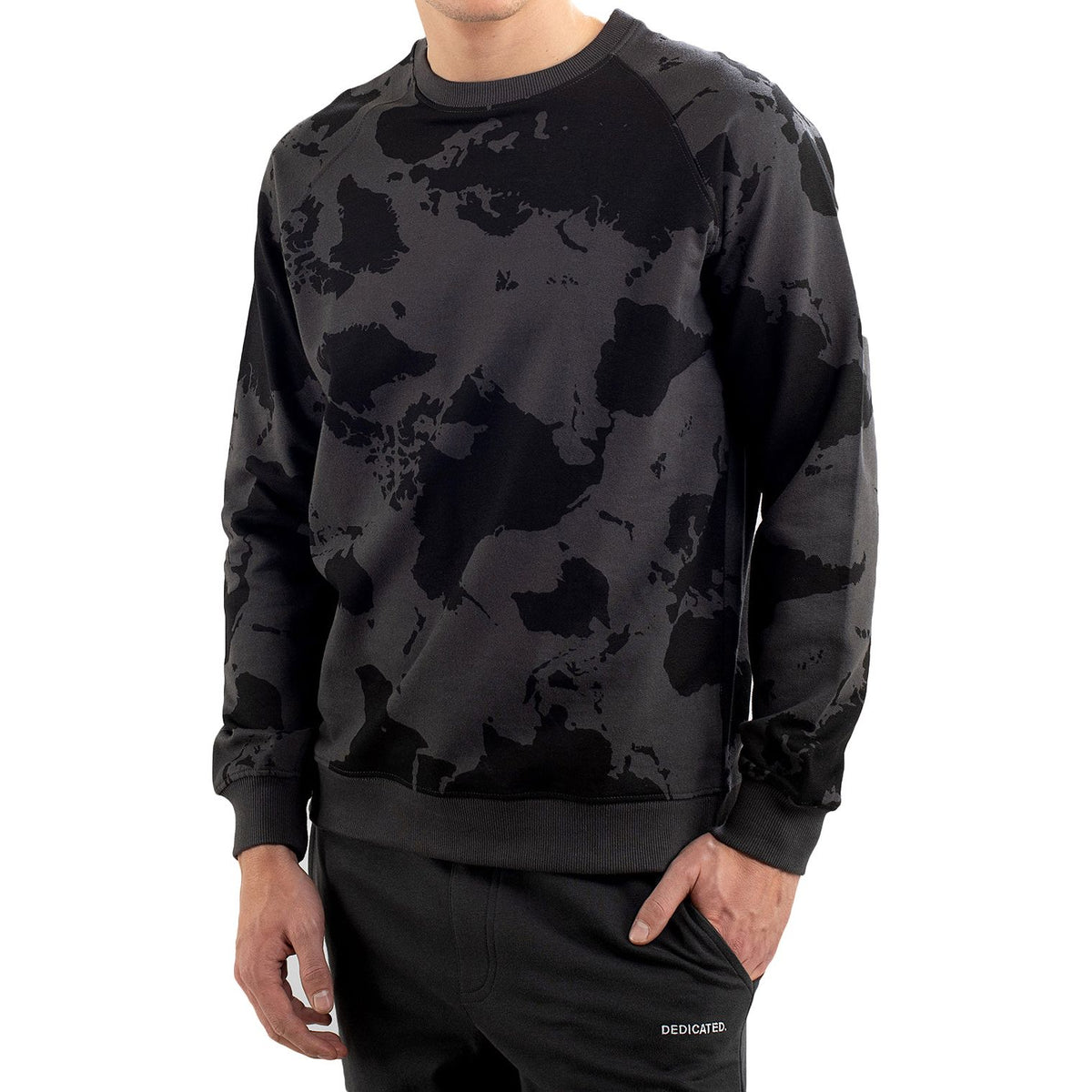 World - Dedicatet - Charcoal - Crew Sweater