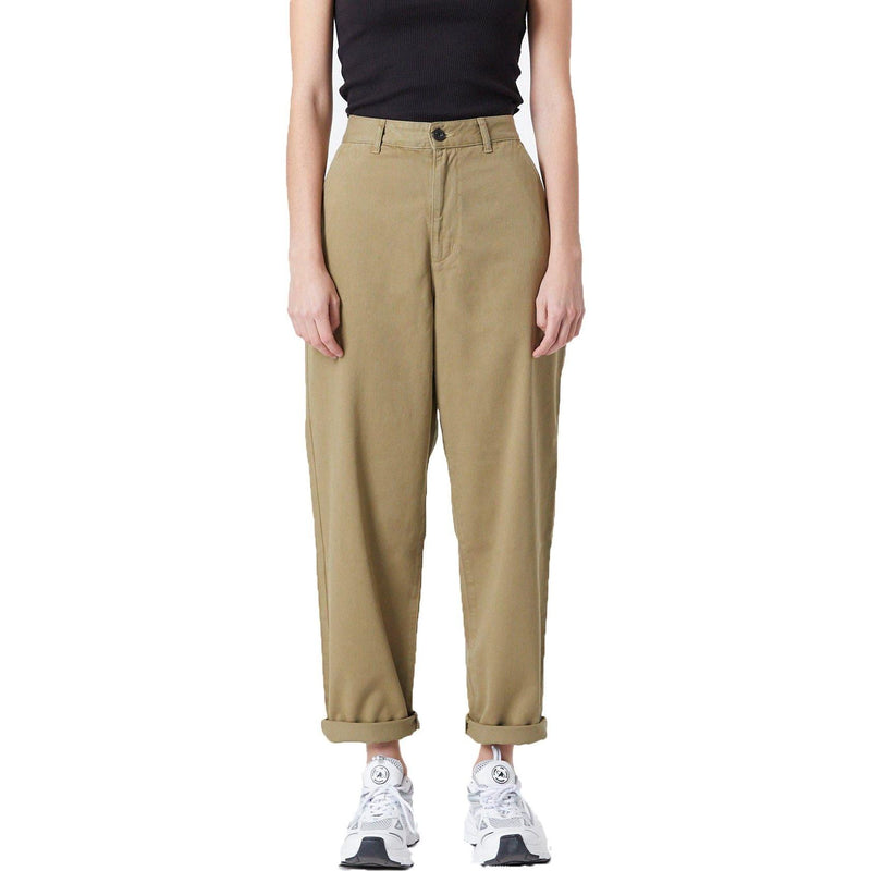 Bella Pants - Dr. Denim - White Sand -   Regular Fit Pant