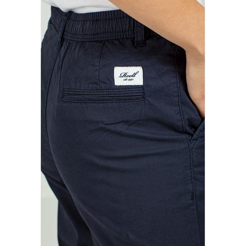 Reflex Women Loose Chino - Reell - Navy Cord -  Regular Fit Pant