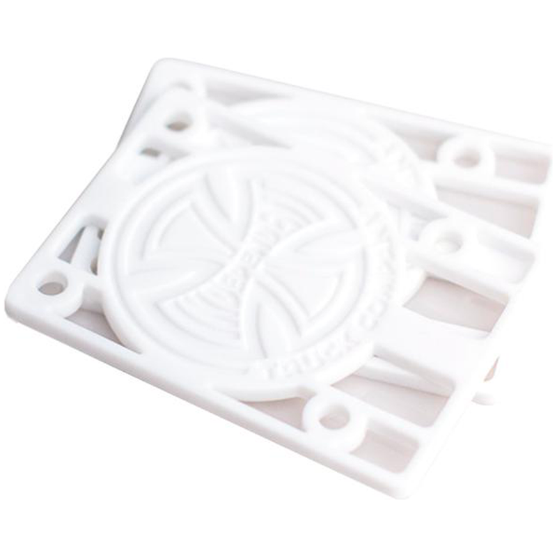 Riser Shockpads 1/8 - Independent - White - Skate Zubehör