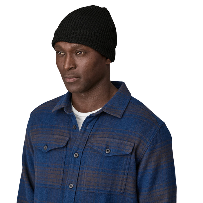 Patagonia - Fishermans Rolled Beanie - Black - Beanie