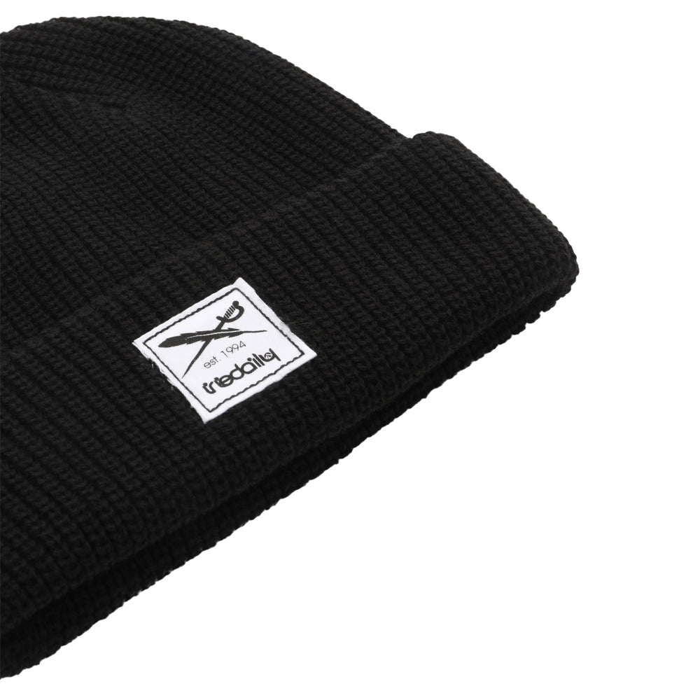 Iriedaily - Kreuzkoelln Beanie - Black - Beanie