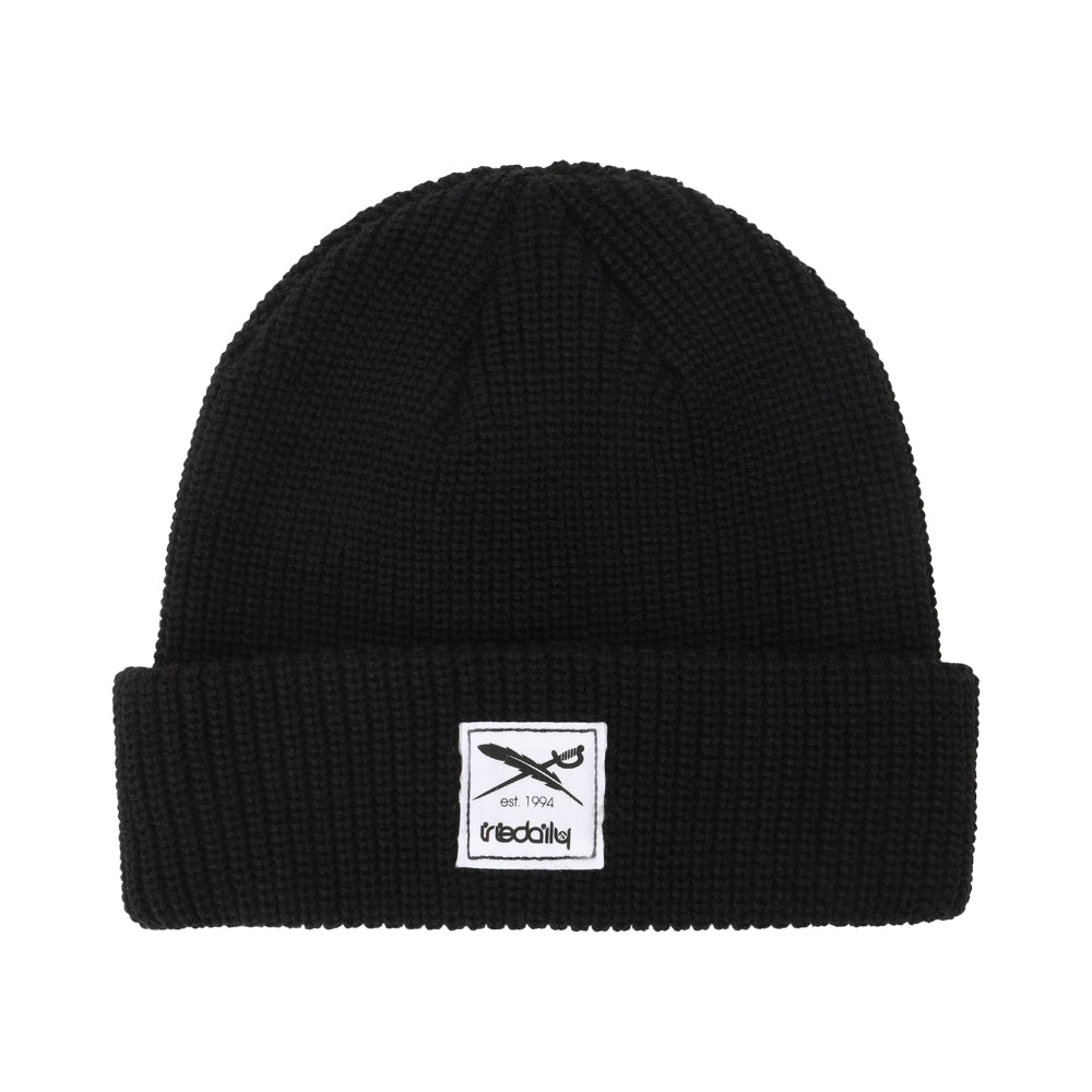 Iriedaily - Kreuzkoelln Beanie - Black - Beanie