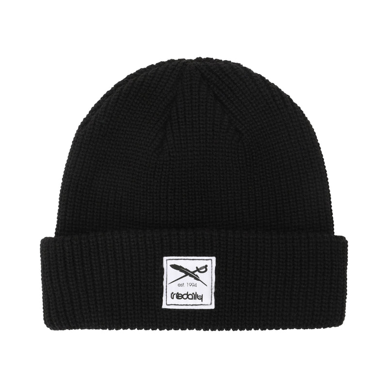 Iriedaily - Kreuzkoelln Beanie - Black - Beanie