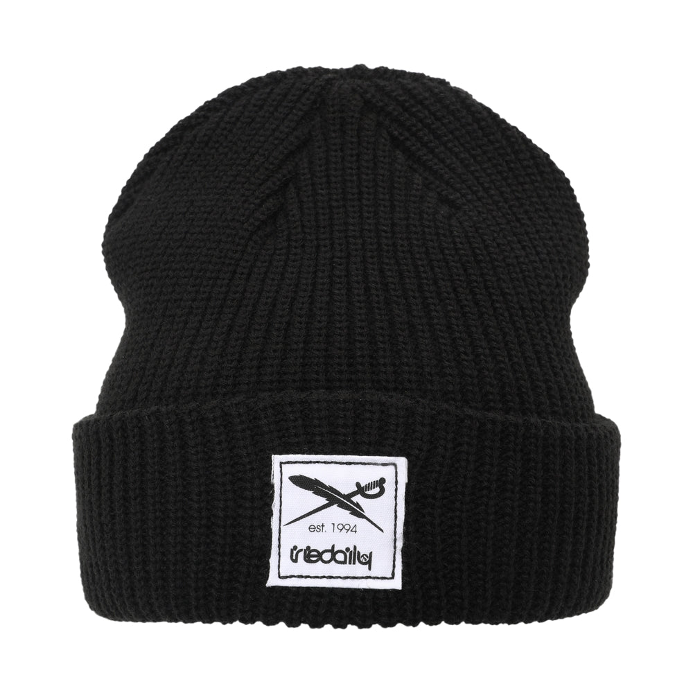 Iriedaily - Kreuzkoelln Beanie - Black - Beanie