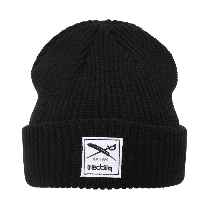 Iriedaily - Kreuzkoelln Beanie - Black - Beanie