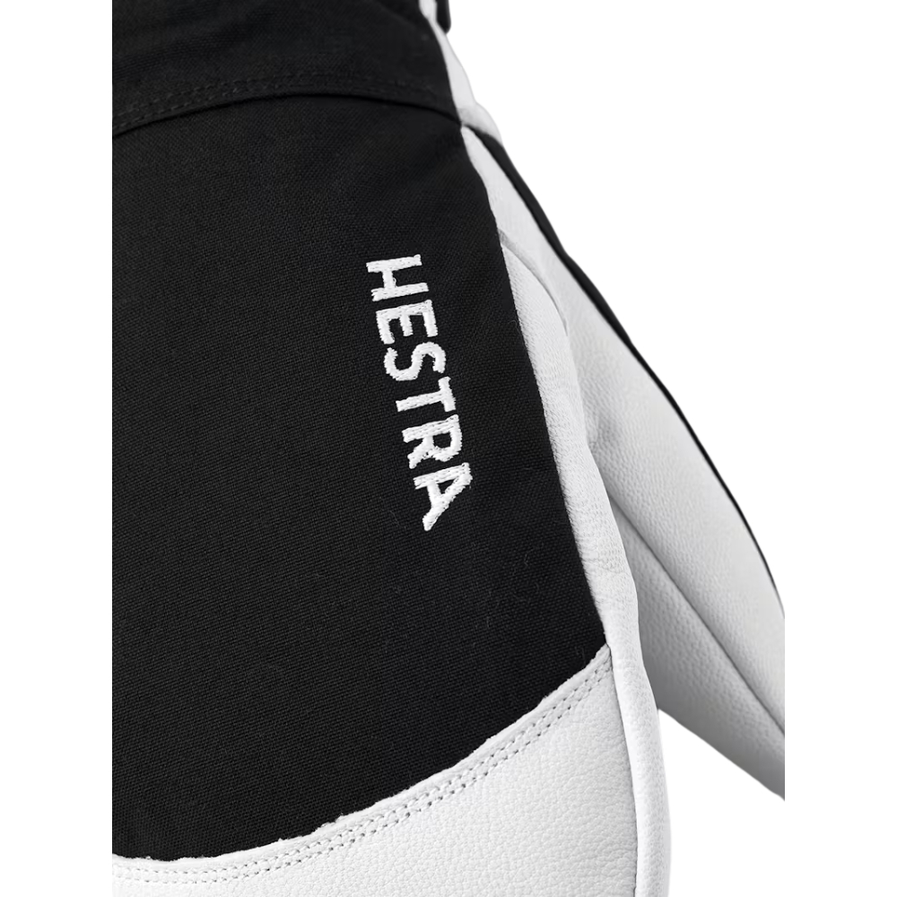 Hestra - Army Leather Heli Ski - mitt - Black - Fäustling