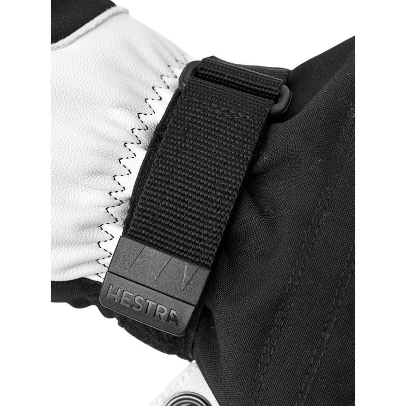 Hestra - Army Leather Heli Ski - mitt - Black - Fäustling