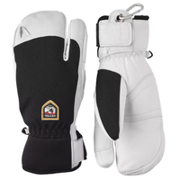 Hestra - Army Leather Heli Ski - mitt - Black - Fäustling