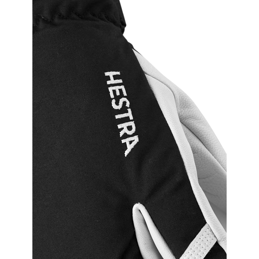 Hestra - Army Leather Heli Ski - 3 finger - Black - Trigger-Handschuh