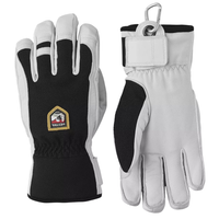 Hestra - Army Leather Heli Ski - 3 finger - Black - Trigger Handschuh
