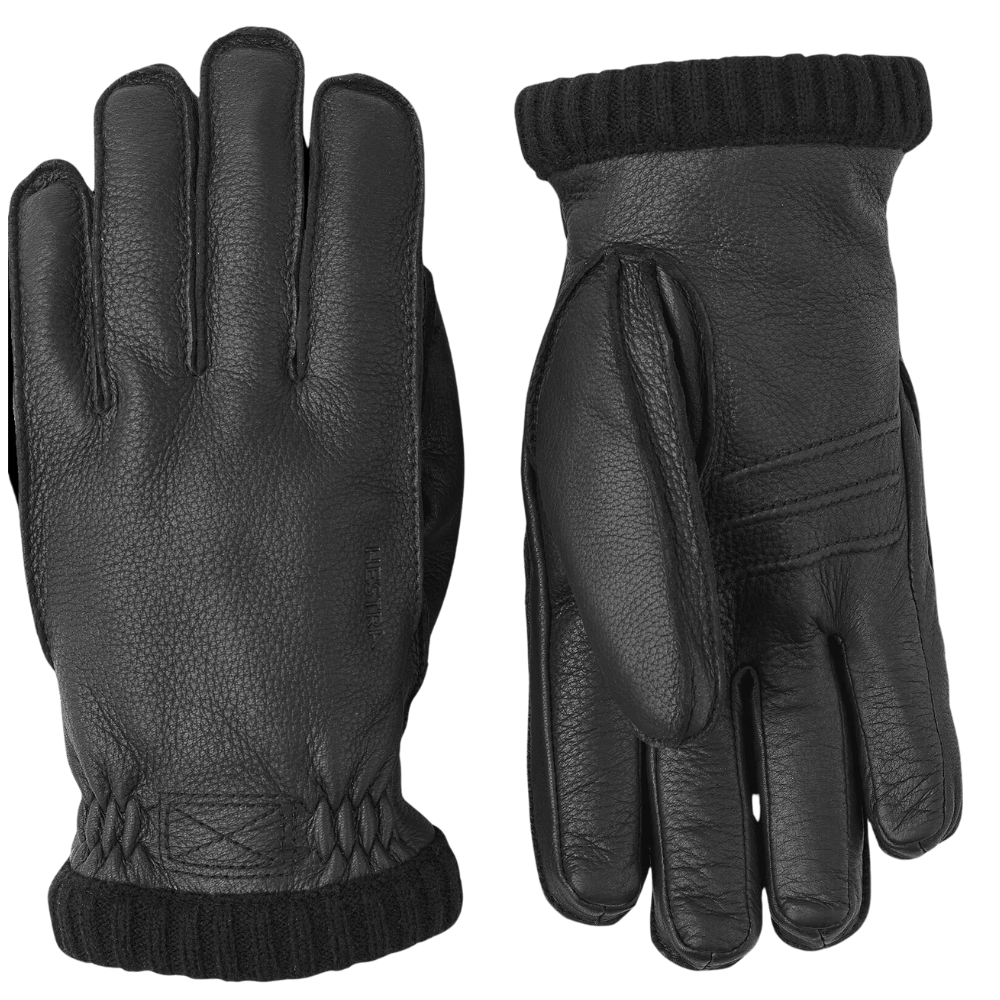 Hestra - Army Leather Patrol - 3 finger - Black - Trigger Handschuh
