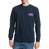 RETURNMOONLS M TEES BYJ0 - Quiksilver - NAVY BLAZER - T-Shirt-Langarm