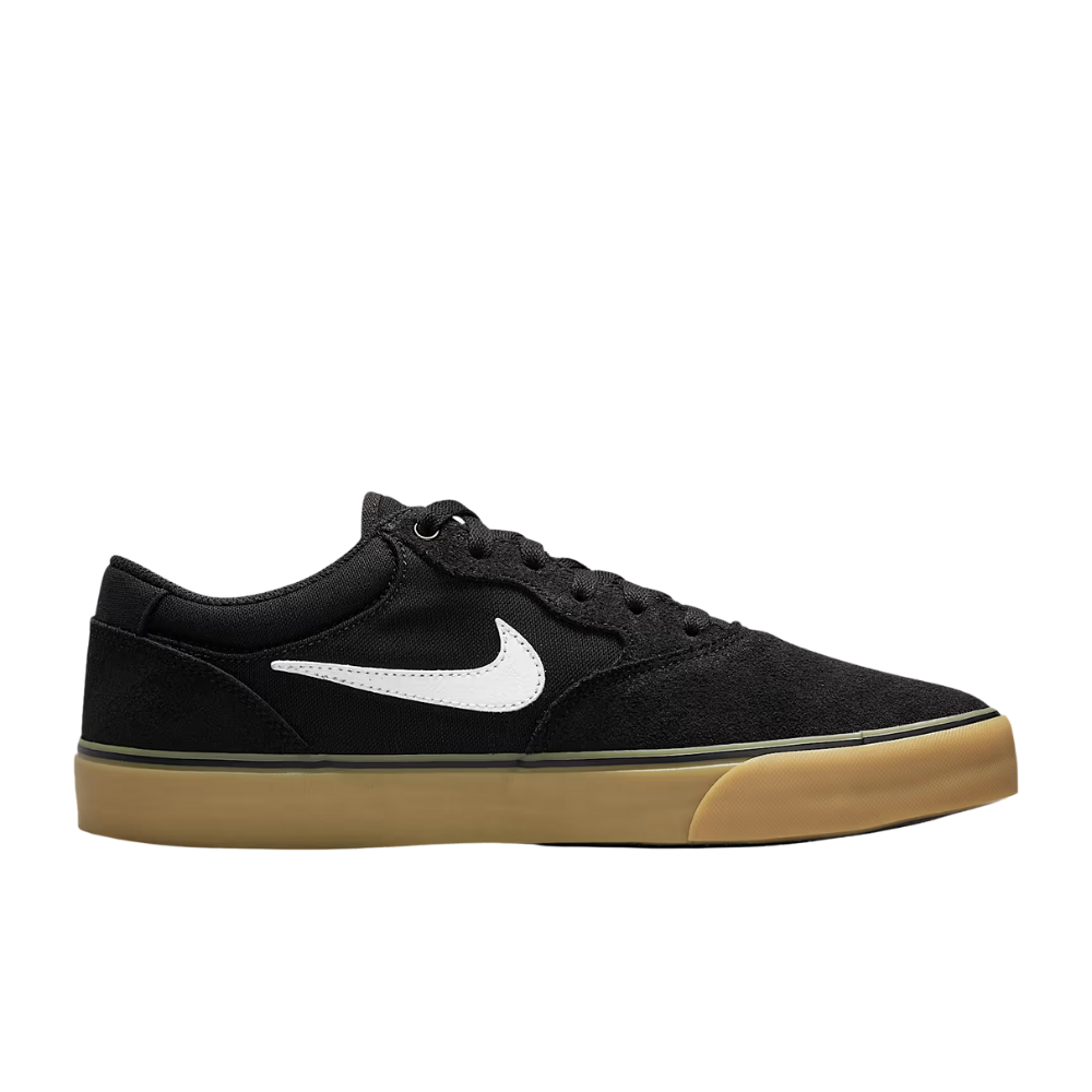 Nike - Nike SB Chron 2 - Black/White-Black-Gum Light Brown - Sneaker